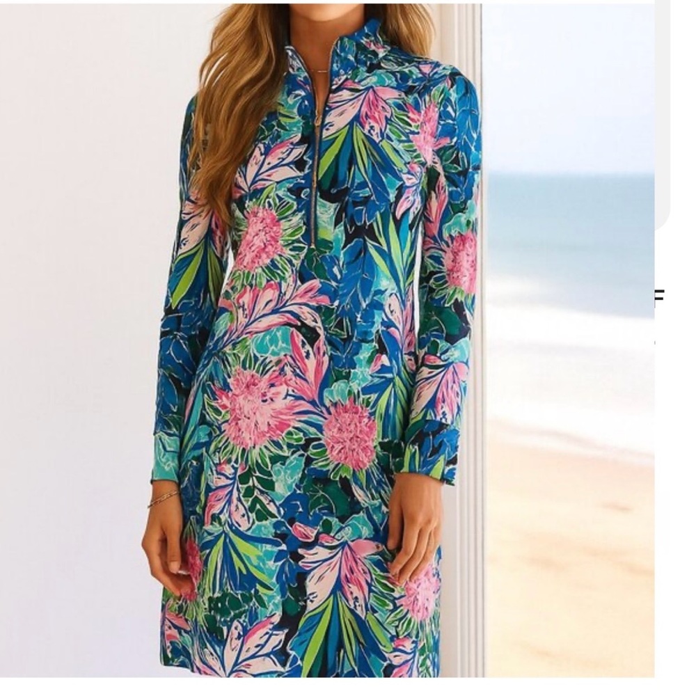 Lilly Pulitzer UPF 50 Skipper Ruffle Dress - XXL